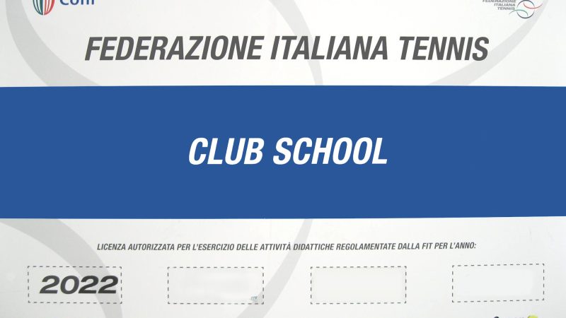 Scuola Tennis 2021 – 22