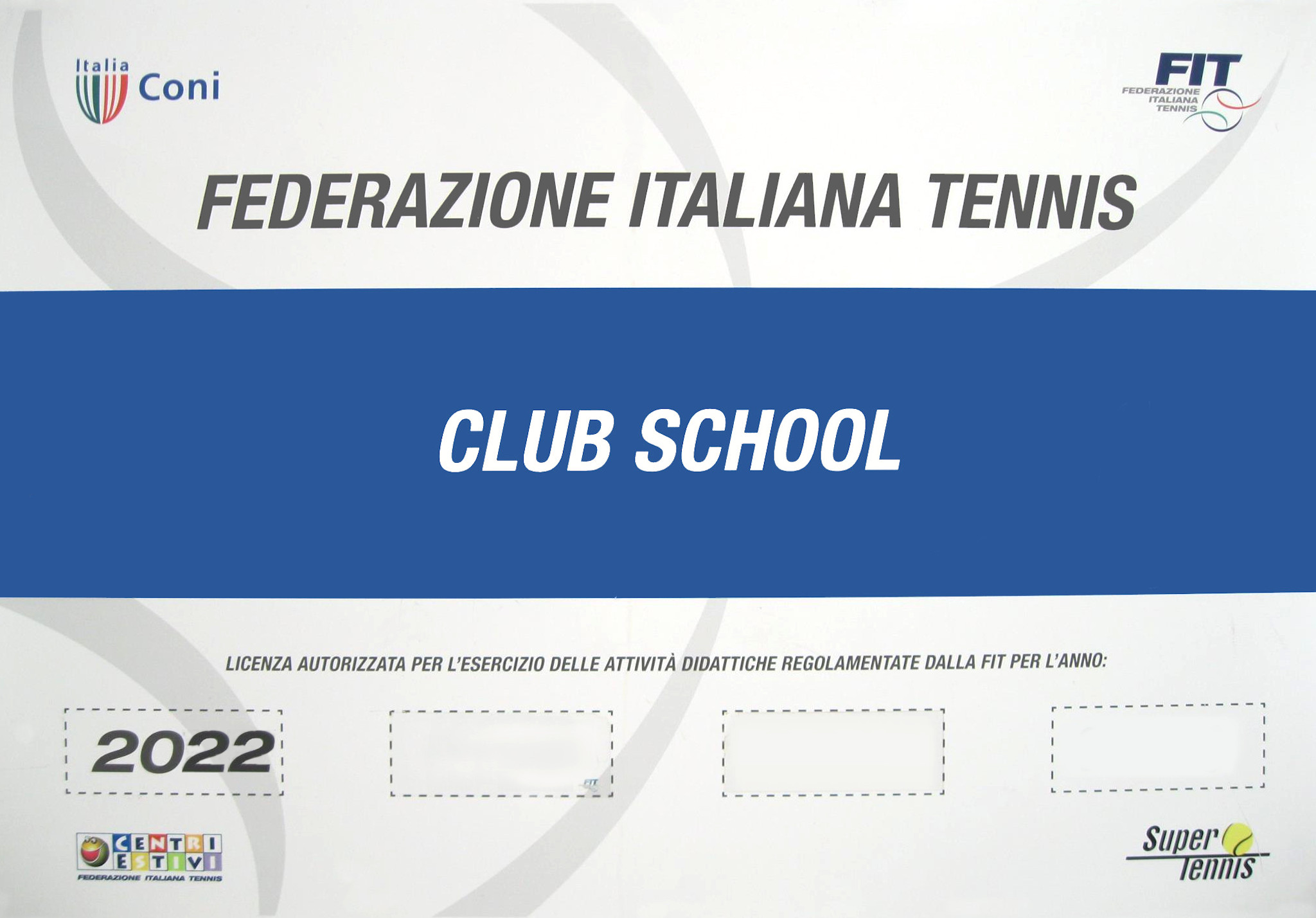 Scuola Tennis 2022 – 2023