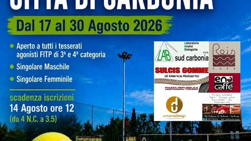 18° Torneo Open Città di Carbonia